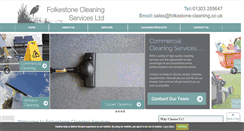 Desktop Screenshot of folkestone-cleaning.co.uk